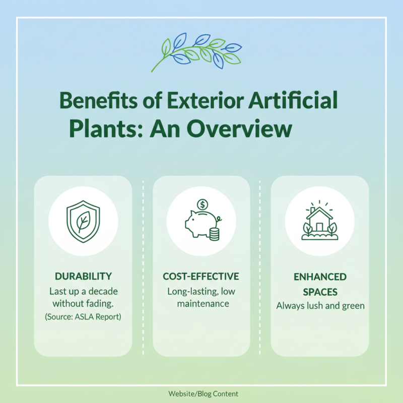 Top 10 Benefits of Using Exterior Artificial Plants for Your Space?