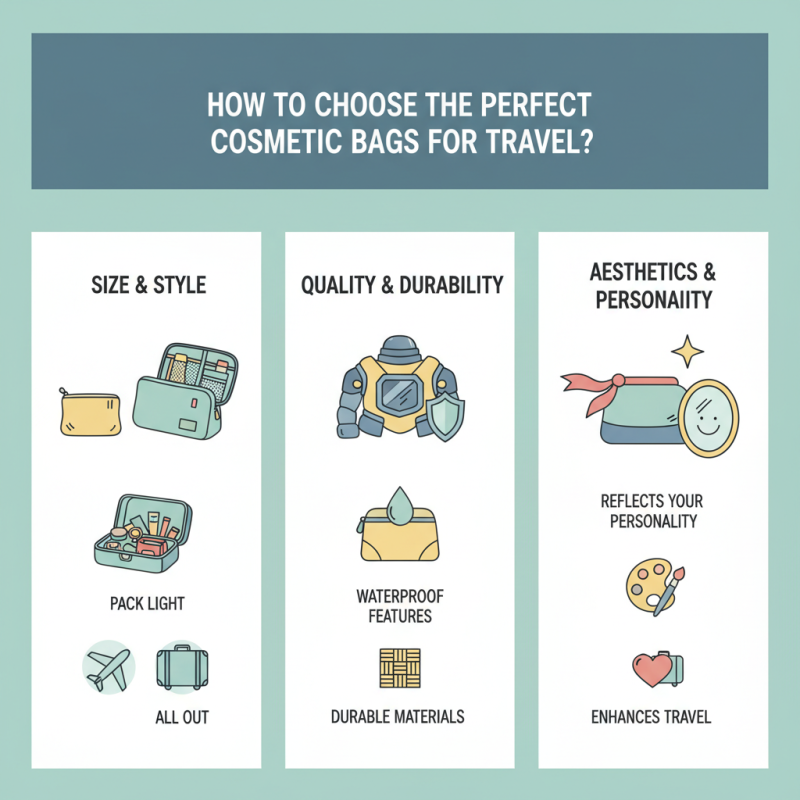 How to Choose the Perfect Cosmetic Bags for Travel?
