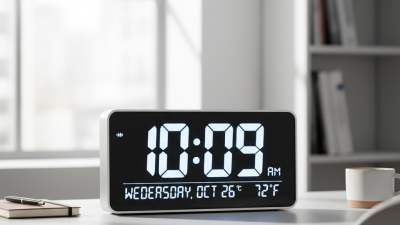 How to Choose the Best Large Display Digital Clock for Your Needs?