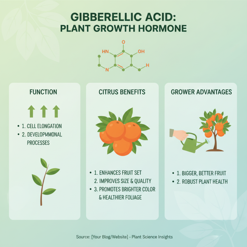 Why Use Gibberellic Acid for Citrus Growth?