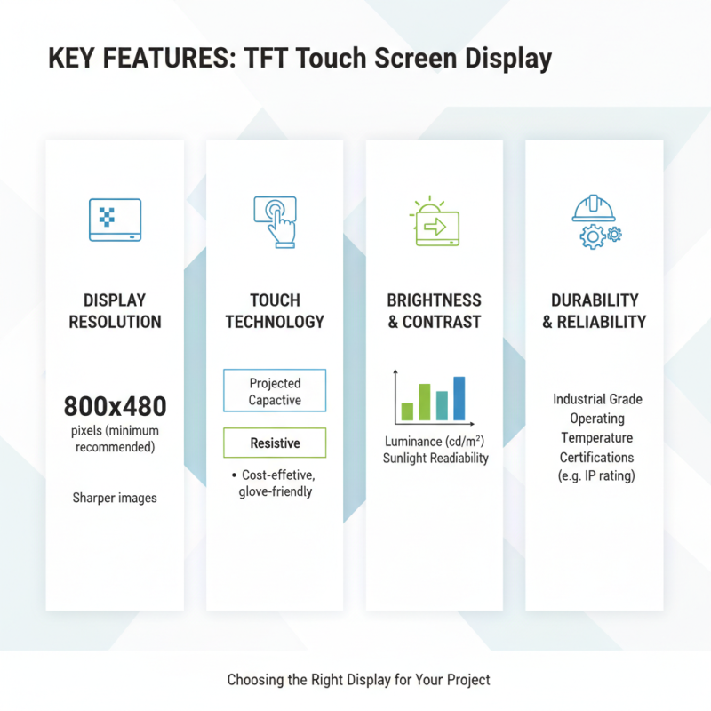 Top Types of TFT Touch Screen Displays for Your Next Project