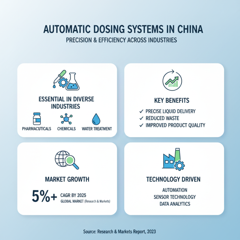 China Best Automatic Dosing System for Global Buyers?