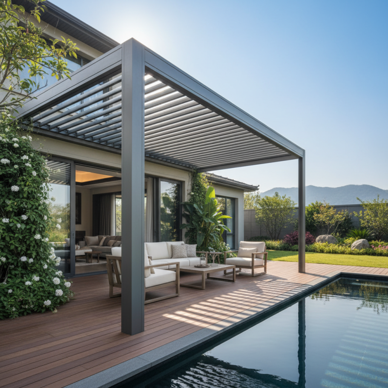 Top 10 Benefits of Aluminum Pergola With Roof in China?