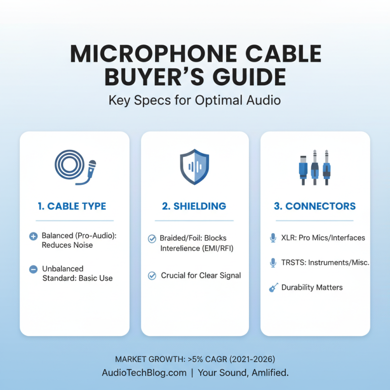 2026 Top Microphone Cable Selection for Global Buyers?