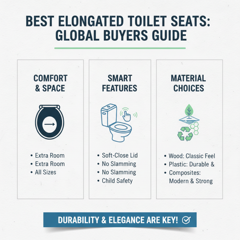 Best Elongated Toilet Seat Options for Global Buyers?