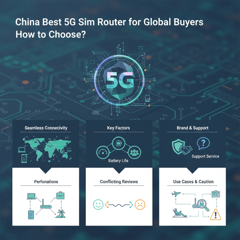 China Best 5G Sim Router for Global Buyers How to Choose?