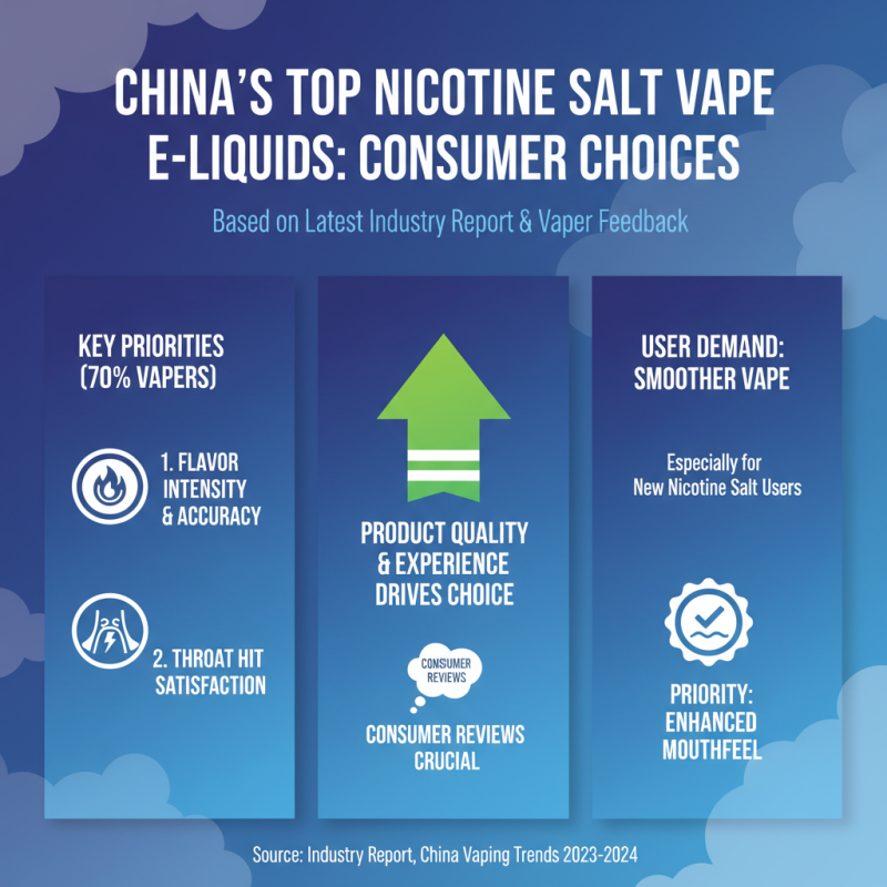 The Best Nic Salt Vape E-Liquid Brands in China You Should Try?