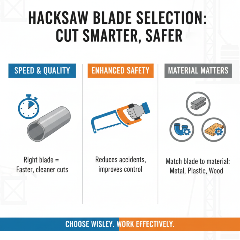 Why Choose the Right Hacksaw Blades for Your Projects?