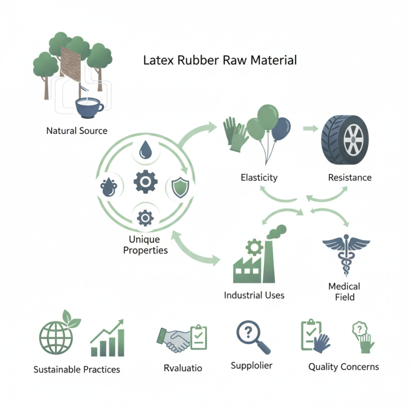 What is Latex Rubber Raw Material and Its Uses for Buyers?