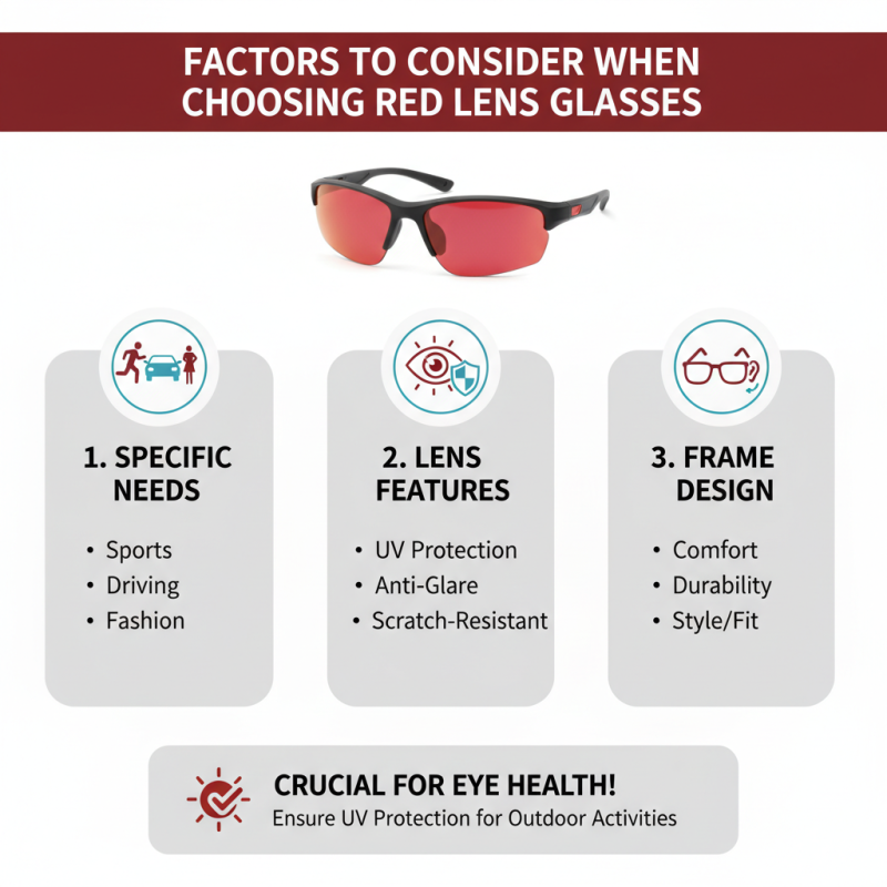 How to Choose the Best Red Lense Glasses for Your Needs?