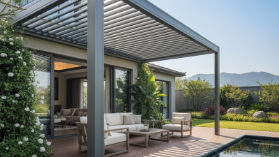 Top 10 Benefits of Aluminum Pergola With Roof in China?