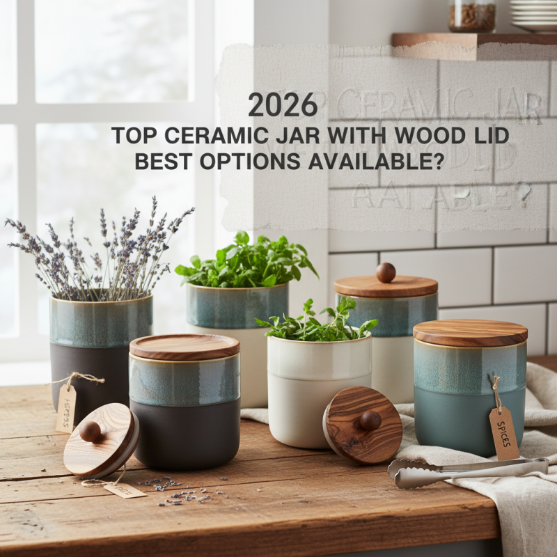2026 Top Ceramic Jar With Wood Lid Best Options Available?