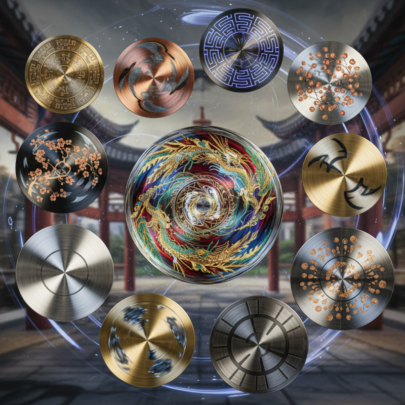 China Top 10 Spinning Metal Disc Designs for Art and Innovation?