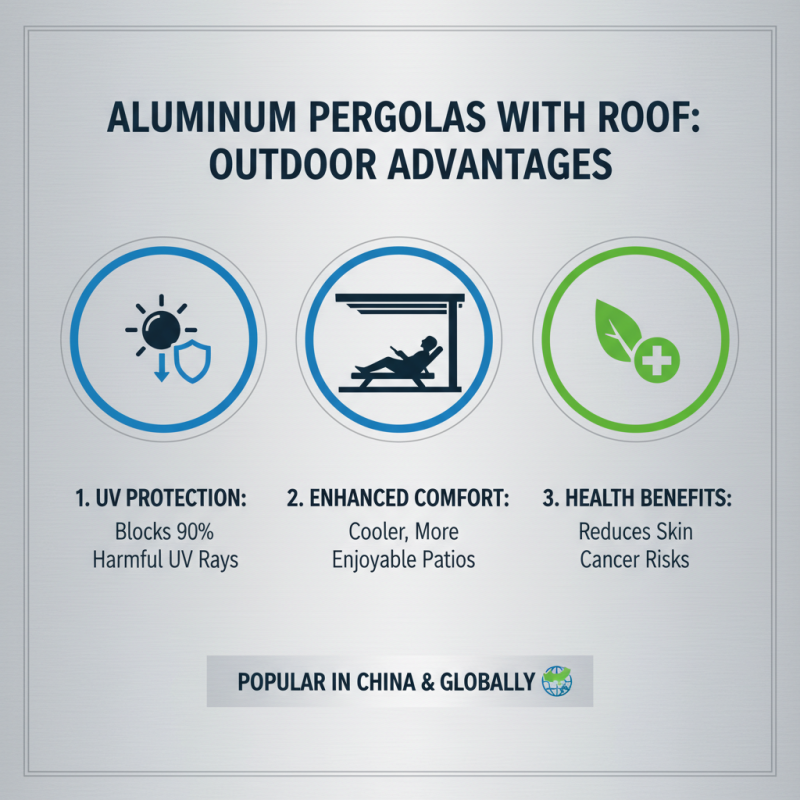 Top 10 Benefits of Aluminum Pergola With Roof in China?