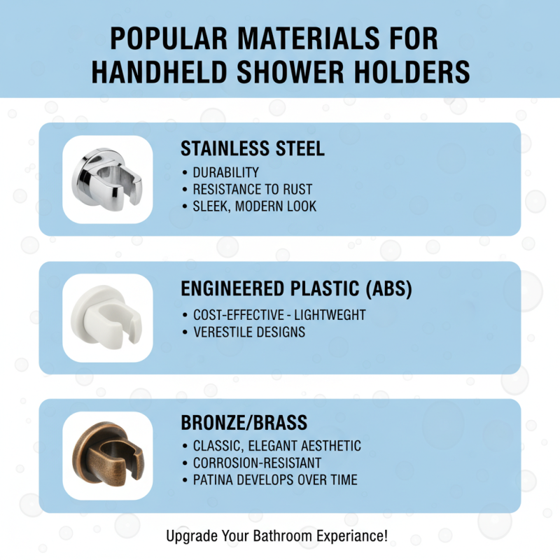 Top Handheld Shower Holder Options for Your Bathroom Upgrade?