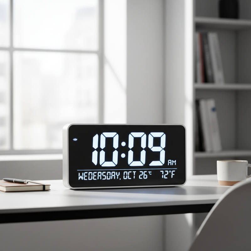 How to Choose the Best Large Display Digital Clock for Your Needs?