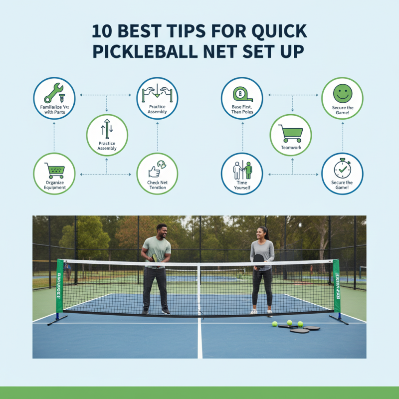 10 Best Tips for Quick Pickleball Net Set Up