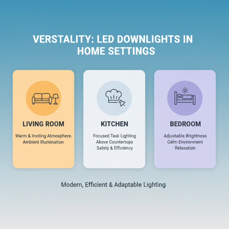 Why Choose LED Downlights for Your Home Lighting Needs?