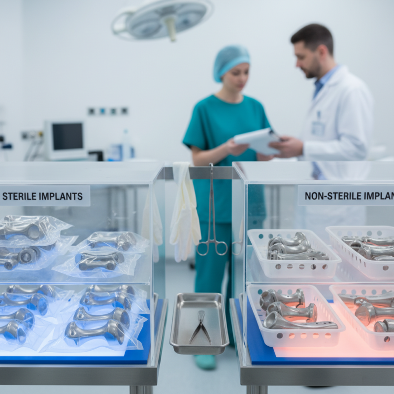 Top 10 Differences Between Sterile and Non Sterile Orthopedic Implants?