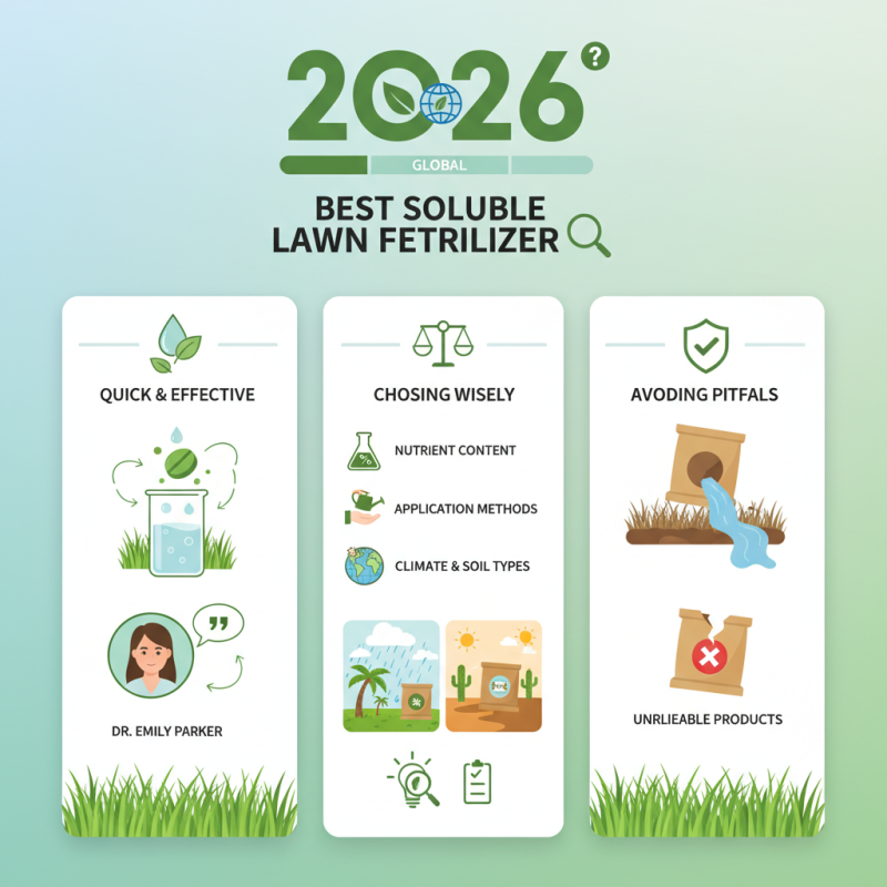 2026 Best Soluble Lawn Fertilizer for Global Buyers?