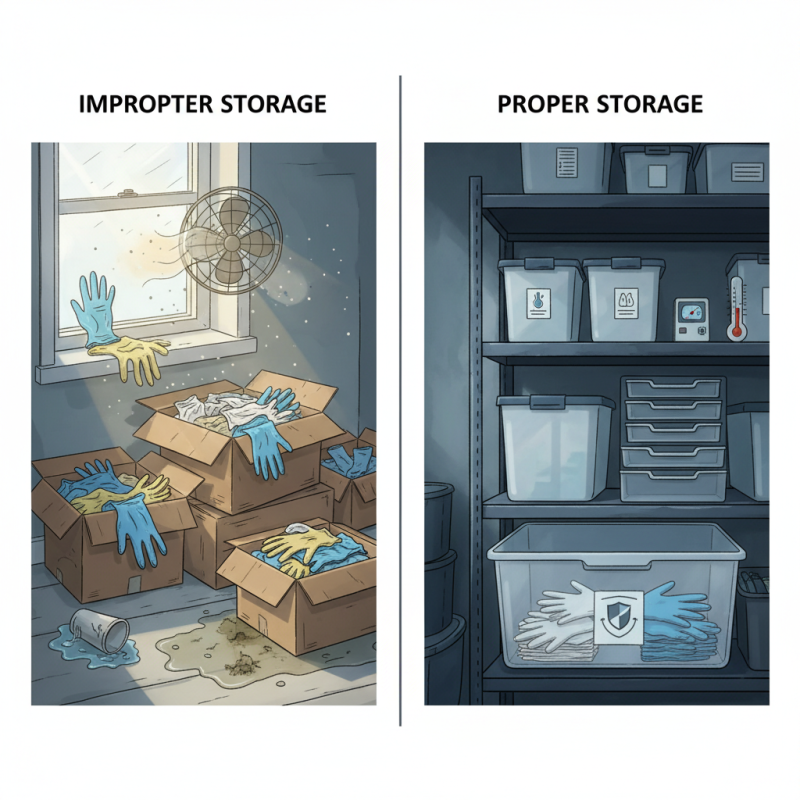 How to Store Bulk Disposable Gloves to Prevent Aging?