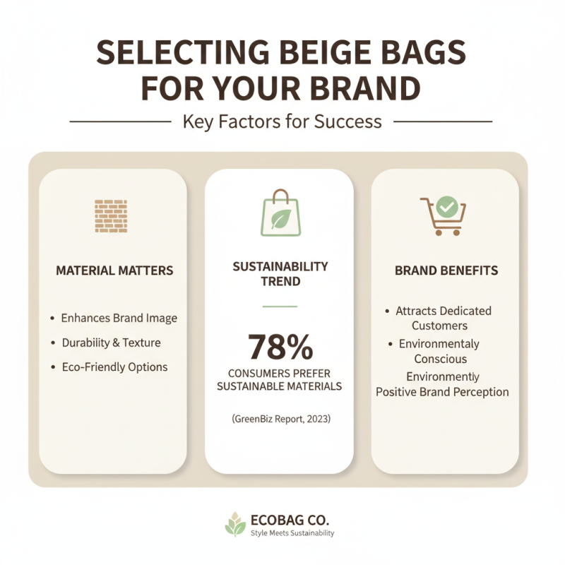 2026 How to Choose the Best Beige Bags for Your Business?