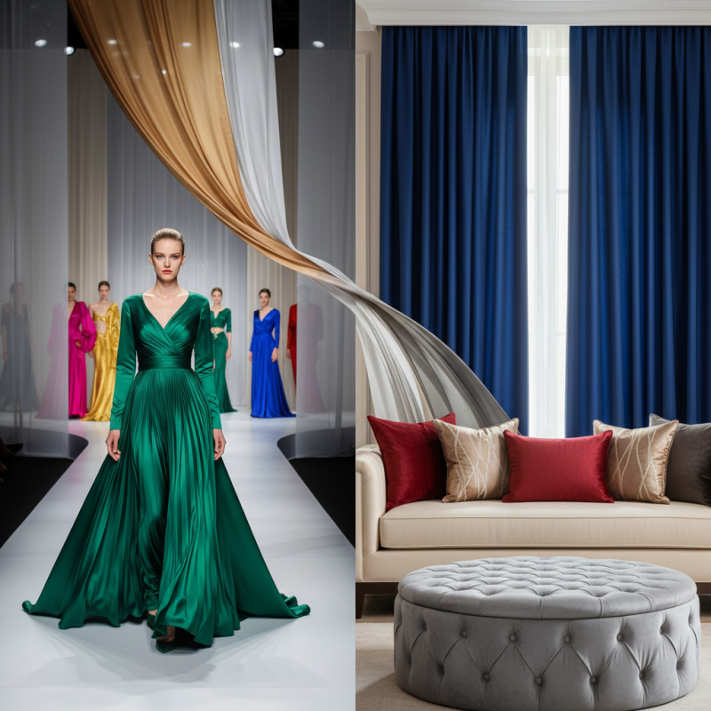 2026 Top Trends in Silk Satin Fabric for Fashion and Home Decor?