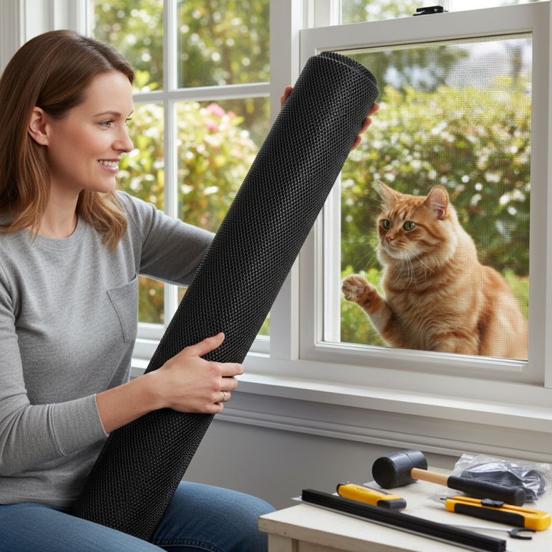 How to Make Window Screens Pet Proof Easily?