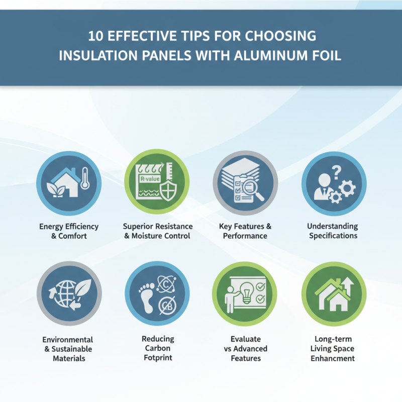 10 Effective Tips for Choosing Insulation Panel with Aluminum Foil?