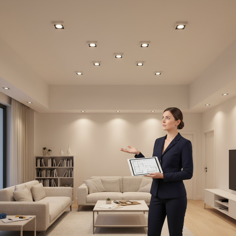 How to Calculate Spacing for Recessed Downlights Efficiently?