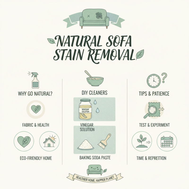 How to Remove Stains from Fabric Sofas Naturally at Home?