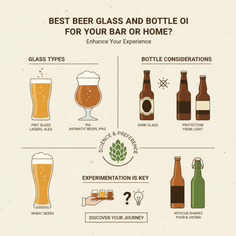 Best Beer Glass and Bottle Options for Your Bar or Home?