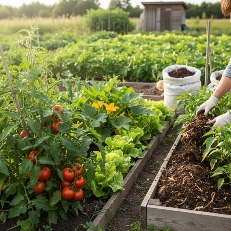 Safe Fertilizer Tips for Growing Healthy Vegetables?