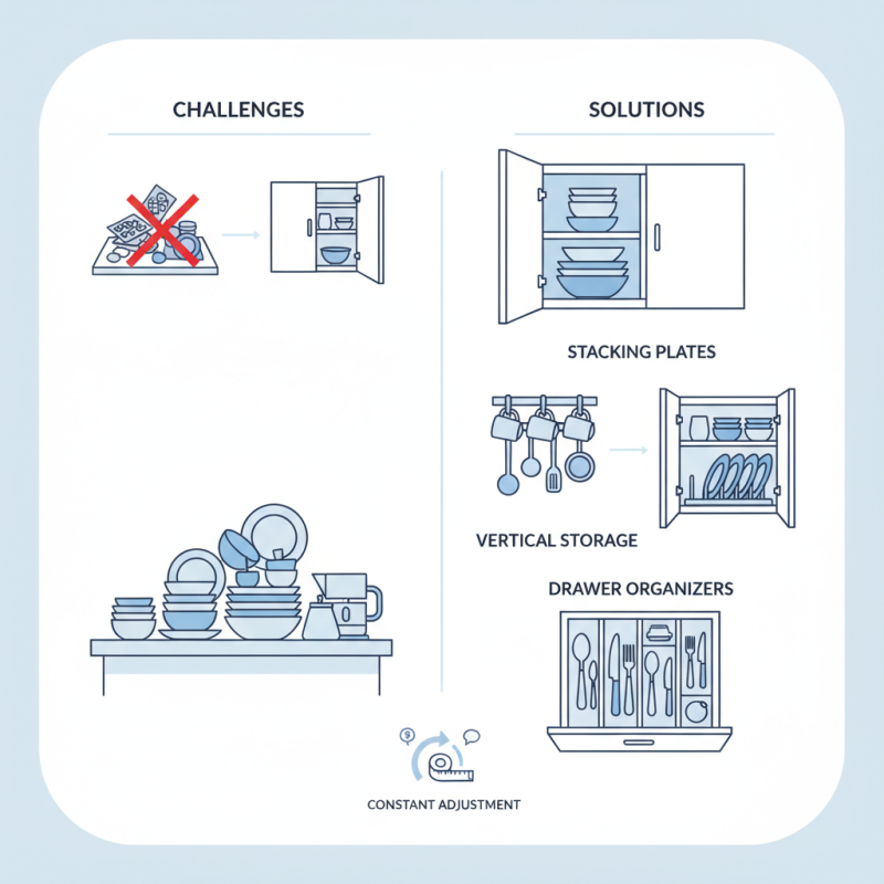How to Organize Tableware Efficiently in Small Kitchens?