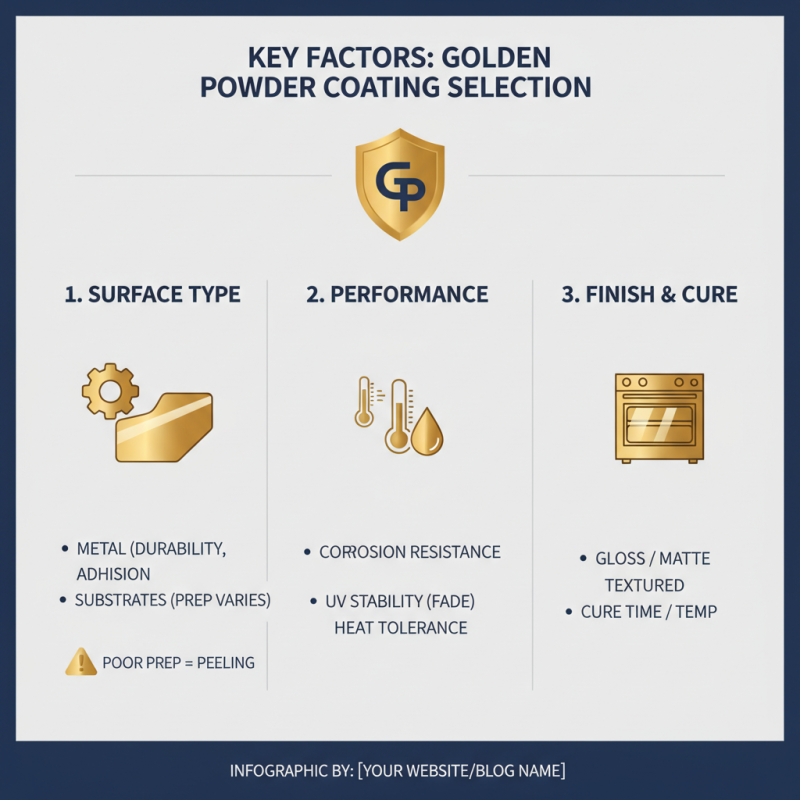 How to Choose the Best Golden Powder Coating for Your Project?
