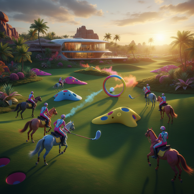 Discover the Best Colorful Outdoor Equestrian Golf Set for 2026?
