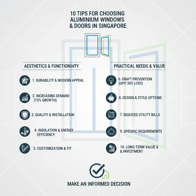 10 Tips for Choosing Aluminium Windows and Doors in Singapore?