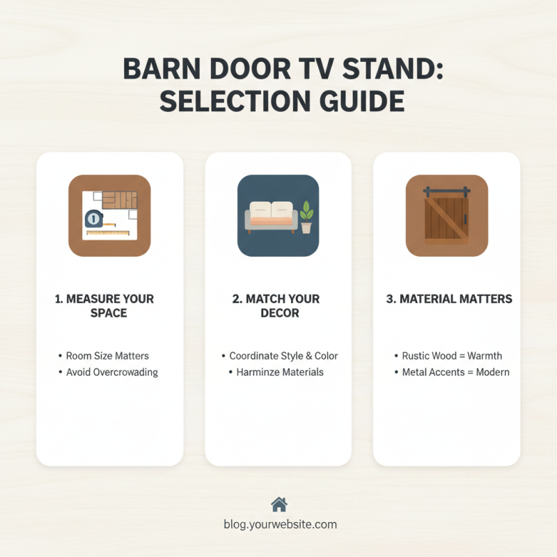 What is a Barn Door Tv Stand and Why Should You Choose One?