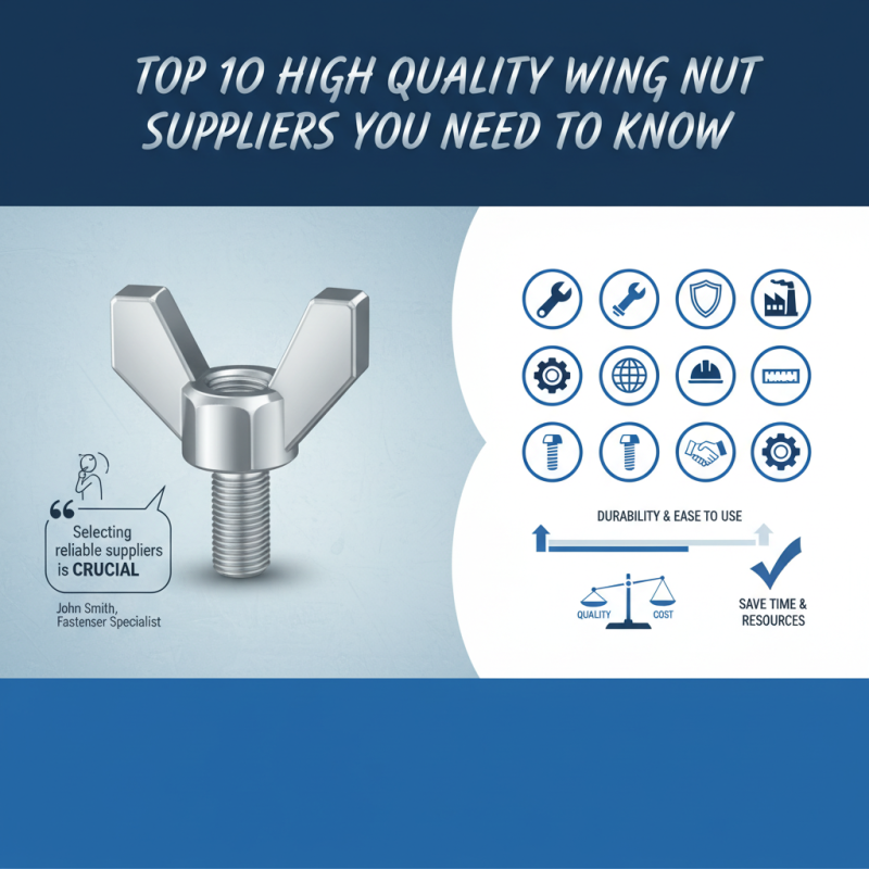 Top 10 High Quality Wing Nut Suppliers You Need to Know?