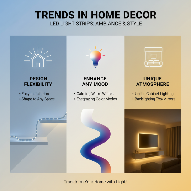 China Best Led Light Strips for Home Decoration and Ambiance Enhancement?