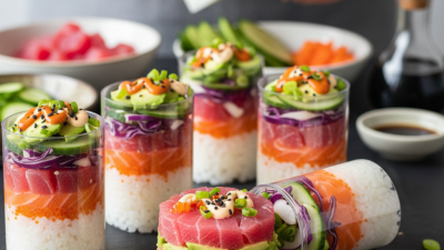 How to Create Customizable Viral Push Up Sushi Pops at Home?