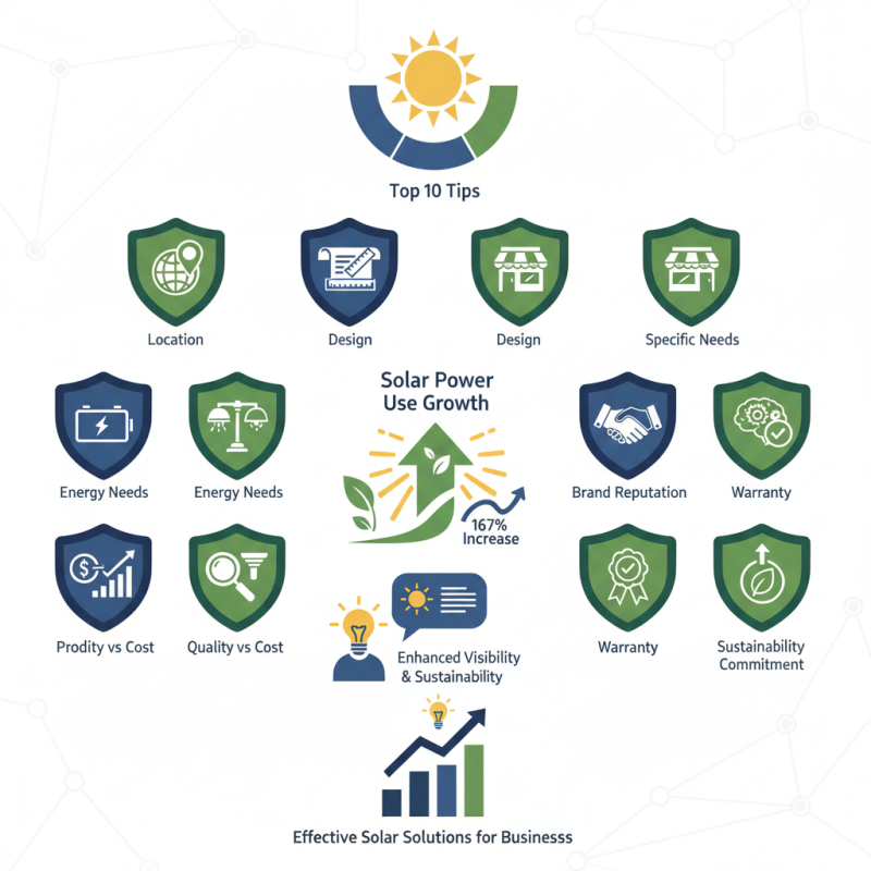Top 10 Tips to Choose Solar Lighting for Your Business?
