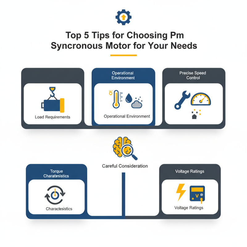 Top 5 Tips for Choosing Pm Synchronous Motor for Your Needs?
