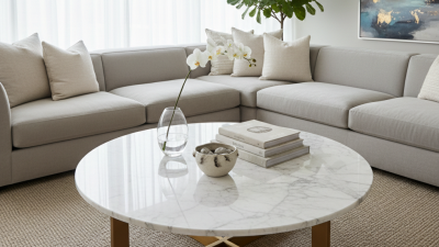 How to Choose the Perfect Round Marble Coffee Table for Your Home?