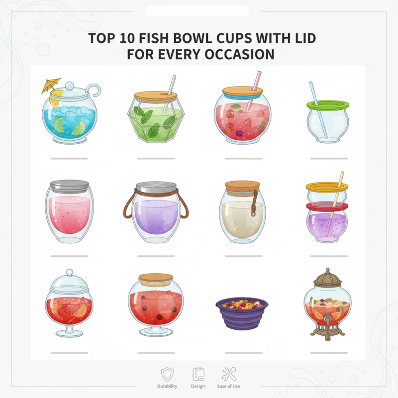 Top 10 Fish Bowl Cups With Lid for Every Occasion?