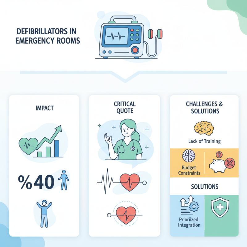 Why Defibrillators Are Critical in Emergency Rooms Today?