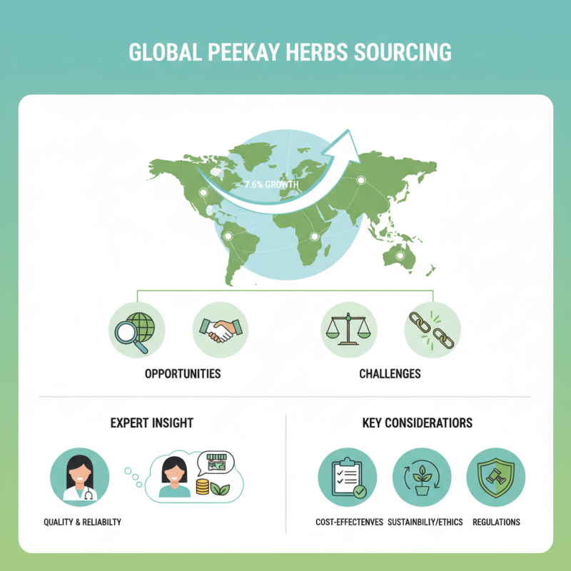 What Are the Best Tips for Sourcing Peekay Herbs Globally?