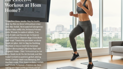 China Best Home Aerobic Step for Effective Workout at Home?