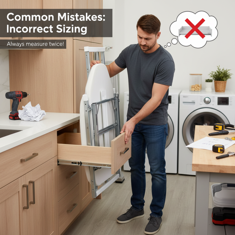 2026 How to Install a Pull Out Ironing Board Drawer?