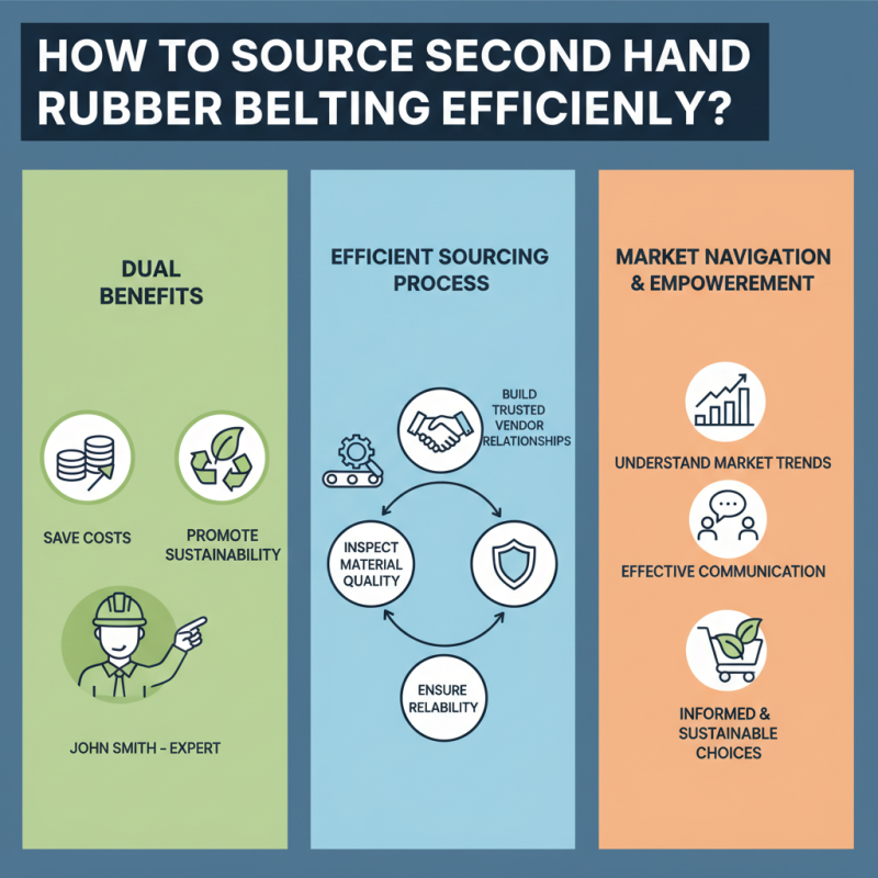 How to Source Second Hand Rubber Belting Efficiently?